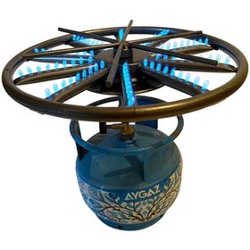 Resim Dönerli Künefe Yemek Pişirme Ocağı 36 Cm 