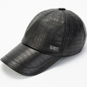Resim Valmenti Erkek Siyah Kroko Vegan Casual Şapka 524 Z-93 Val Sapka Sk23/24 Siyah 