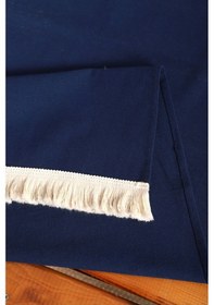 Resim Dnc Home Tekstil Ndchome Premium Keten Püsküllü Runner Masa Örtüsü Lacivert 45 x 150 