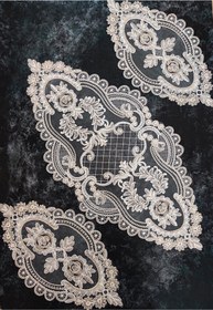 Resim Çt Çeyizci Tekstil Fransız Dantel Yatak Odası Takımı 3 Parça - Kapuçino 