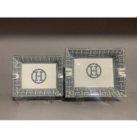 Resim River World 2 Adet Porselen Küllük Takımı Hny Gri Serisi 