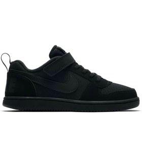 Resim COURT BOROUGH LOW (PSV) Siyah Erkek Çocuk Sneaker Nike