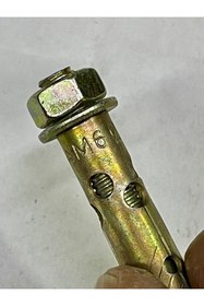 Resim canh Çelik Dübel Gömlekli Çakma Boks Torbası Asma Tavan Beton Aparat Raf Montaj Zemin Monte M6x50 mm 