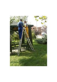 Resim Beykon BY-104 16 Basamaklı 4.70 M Katlanır Çok Amaçlı Akrobat Merdiven 