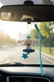 Resim Miniso Sanrio Lisanslı Yaz Serisi Araba Süsü - Cinnamoroll 