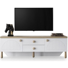 Resim Dejavu Modern Çekmeceli Tv Sehpası 180cm 