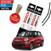 Resim Bosch Fiat 500l Silecek Takımı (2013-2017) Aerotwin Plus 