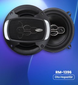 Resim GoldMaster Rm-1396 13 Cm 500 Watt Oto Hoparlör Çifti 