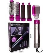 Resim DEMPOWER Dp-36 5 Başlıklı Saç Şekillendirici Seti 