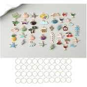 Resim 40 Adet Şarap Kadehi Süsü Etiketleri Şarap Kadehi İşaretleyicileri Şarap Kadehi-xf6- F2 