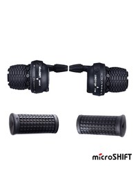 Resim Microshift Ms-12 Index 3x7 Vites Kolu Set Siyah 