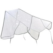 Resim Melek Moda Şeffaf Yağmurluk Puset için Rüzgar Engelleyici Muşamba 