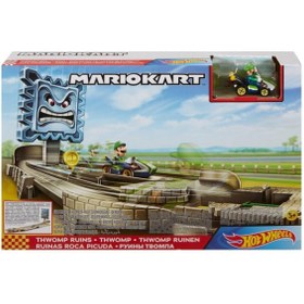 Resim HOT WHEELS Marıo Cart Çılgın Yaratıklar Oyun Seti 