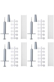 Resim Byanes Kılıfı Nevresim Sabitleme Kılçık Tabancası Seti Çarşaf Sabitleme Seti (4 Adet) 