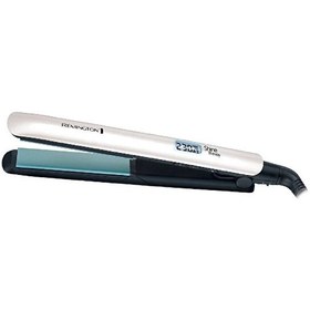 Resim Remington S8500 Shine Therapy Straightener Argan Yağlı Gri Saç Düzleştirici 
