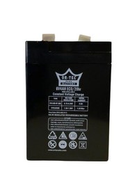 Resim Ortec 6v 4ah Bakımsız Kuru Akü 2024 Üretim 