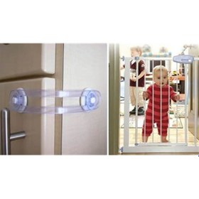 Resim Bebek Ve Çocuklar İçin Dolap Çekmece Emniyet Güvenlik Kilidi Çok Renkli 