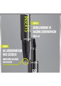 Resim Maybelline New York Brow Insert Çift Uçlu Kaş Kalemi 04 Medium Brown 
