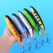 Resim 5 Adet Plopper Yüzey Yüzen Olta Yemi, Trolling Crankbait, Sazan ve Turna Balığı için Yapay Yemler 