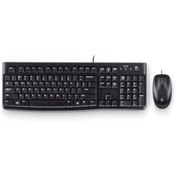 Resim VERTO LOGITECH MK120 TR Q USB KABLOLU KLAVYE VE MOUSE SET SİYAH 920-002560 