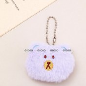 Resim Silver1 Diy Hediye Sevimli Biblolar Yaratıcı Kadın Hediye Öğrenciler Kolye Peluş Anahtarlık Kitap Çantası Kolye (Yurt Dışından) 