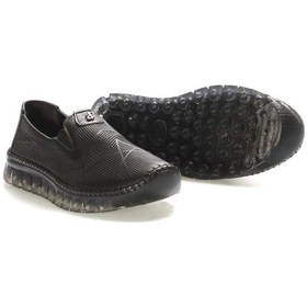 Resim Hakiki Deri Kadın Casual Ayakkabı 419za20 Siyah 