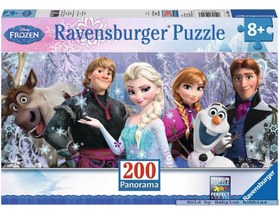 Resim Ravensburger 200 Parça Puzzle Walt Disney Frozen Friends 128013 