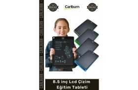 Resim Carlburn #tablet Hassas Dijital Grafik Yazı Tahtası Taşınabilir Hafif Kalemli Şık LCD 8.5 Inc. Çizim Eğitim Tablet 