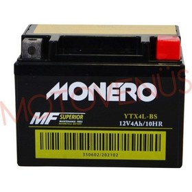 Resim Ytx4l - Bs - Bws 100 - Sfc 113 70 85 Monero Akü Ctr 