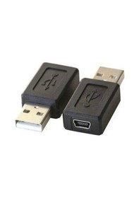 Resim Mini Usb Dişi Usb Erkek Dönüştürücü Mını Usb Çevirici 5 Pin 