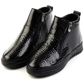 Resim Siyah Leather Kadın Bot & Bootie K02331190011 Siyah 