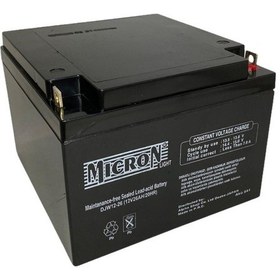 Resim 12V 26 Ah Micron Kuru Bakimsiz Akü / 552874044 