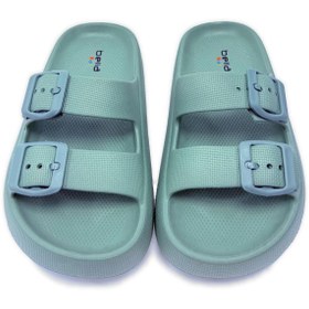 Resim Kidx Bella Tokalı Erkek Çocuk Plaj Sokak Terliği Mint Yeşil 