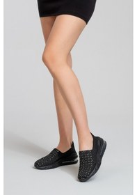 Resim Venüs Kadın Yazlık Air Max File Spor Ayakkabı Spring 74 Sıyah Siyah 