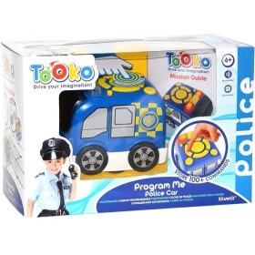 Resim SIL/81471 Silverlit Tooko Programlanabilen Polis Aracı Oyun Seti 