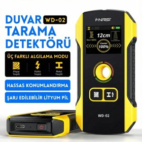 Resim Fnirsi WD-02 Metal Dedektörü Duvar Tarayıcı 