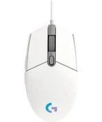 Resim Logitech G304 G102 Lightsync Kablolu Fare Arkadan Aydınlatmalı Mekanik Yan G102 White M221 