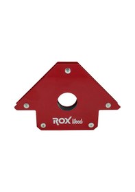 Resim 1001Alet Rox Wood 0072 Manyetik Açılı Kaynak Tutucu Mıknatıs Gönye 50 Lbs 
