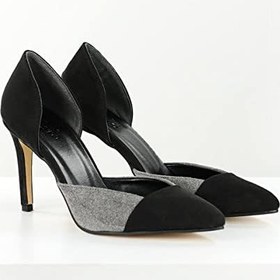 Resim Mio Gusto Brien Gri Süet Stiletto 
