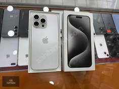 Resim Apple iPhone 15 Pro Max İkinci El TR | 256 GB | Beyaz İkinci El US İLETİŞİMDEN 15 PRO MAX 8 AY GARANTİLİ HATASIZ ÇİZİKSİZ