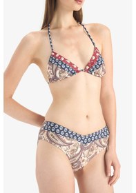 Resim DeFacto Regular Fit Desenli Bikini Altı - Fall in Love E4891AX25SMNV247 