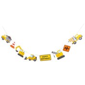 Resim Suntek Mühendislik Araç Temalı Asılı Bayrak Doğum Günü " 