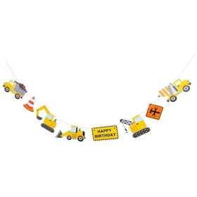 Resim Suntek Mühendislik Araç Temalı Asılı Bayrak Doğum Günü " 