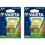 Resim Varta 2700 Mah Aa Şarjlı Pil 4 Adet 