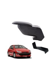 Resim Peugeot 206 2002 Delmesiz Çelik Ayaklı Siyah Kolçak Kol Dayama 