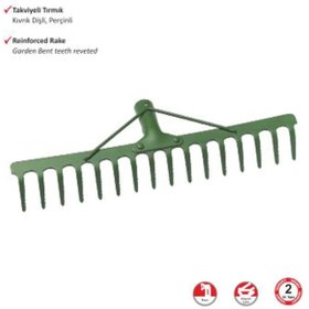 Resim doremodam Takviyeli Tırmık 18 Diş ( Lisinya ) 