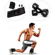 Resim 4 Kg X 2 Adet Siyah El Ayak Bileği Ağırlığı + Dambıl Set Siyah 