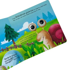 Resim Sincap Kitap Kedi Tırmık ve Sevimli Dostları Bu Kocaman Gözler Kimin? 