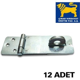 Resim Arslan Mamulleri Sandık Askısı Çinko 12 Adet 