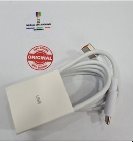 Resim Xiaomi Uyumlu 5A Turbo Destekli Turuncu Uçlar Usb Kablo 